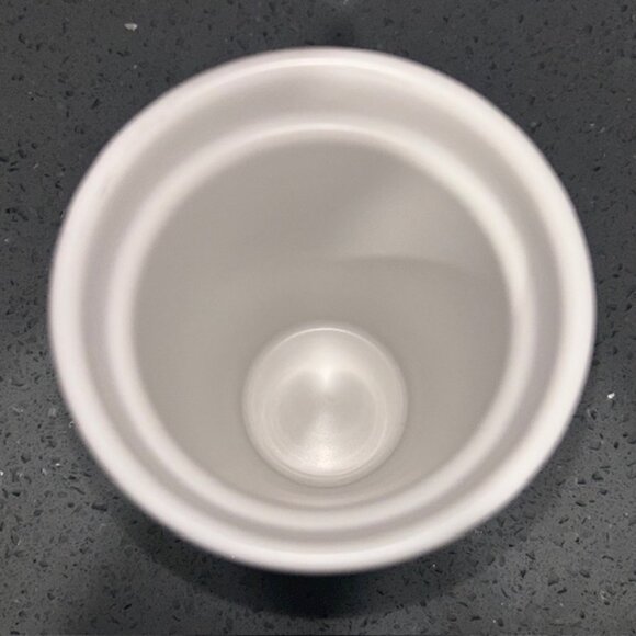 Starbucks Ceramic Tumbler Matte Charcoal Black Dark Gray Starbucks 2016 12 oz - Picture 4 of 5